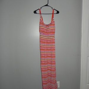 Orange Maxi Dress XL